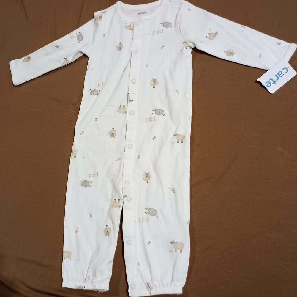 NWT Carter's Jumping Sheep‎ Sleeper